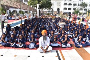 ਲਾਸਾਨੀ ਸ਼ਹਾਦਤ ਨੂੰ ਸਮਰਪਿਤ ਤਖ਼ਤ ਸੱਚਖੰਡ ਸ੍ਰੀ ਹਜ਼ੂਰ ਸਾਹਿਬ ਵਿਖੇ ਕਰਵਾਇਆ ਵਾਹਿਗੁਰੂ ਸਿਮਰਨ