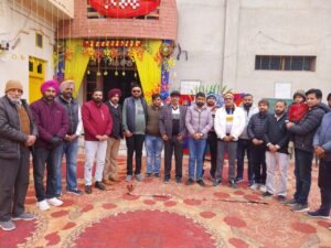 ਸ੍ਰੀ ਰਾਮ ਕਲਾ ਮੰਚ ਹੰਡਿਆਇਆ ਵਲੋਂ ਅਯੁੱਧਿਆ ਵਿਖੇ ਸ੍ਰੀ ਰਾਮ ਮੰਦਰ ਦੇ ਉਦਘਾਟਨ ਦੇ ਮੌਕੇ ਰਮਾਇਣ ਪਾਠ ਕਰਵਾਇਆ