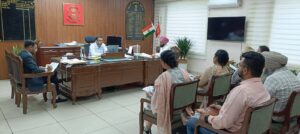 ਡਿਪਟੀ ਕਮਿਸ਼ਨਰ ਵਲੋਂ ਮਹੀਨਾਵਾਰ ਮੀਟਿੰਗ ਦੌਰਾਨ ਸਿਹਤ ਸੇਵਾਵਾਂ ਦਾ ਜਾਇਜ਼ਾ